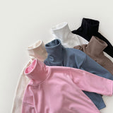[whitesketchbook] Peach bottleneck rib tee