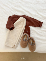 [atomeme] Peach Rib Pants