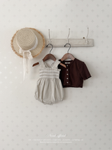 Lilly smock rompers