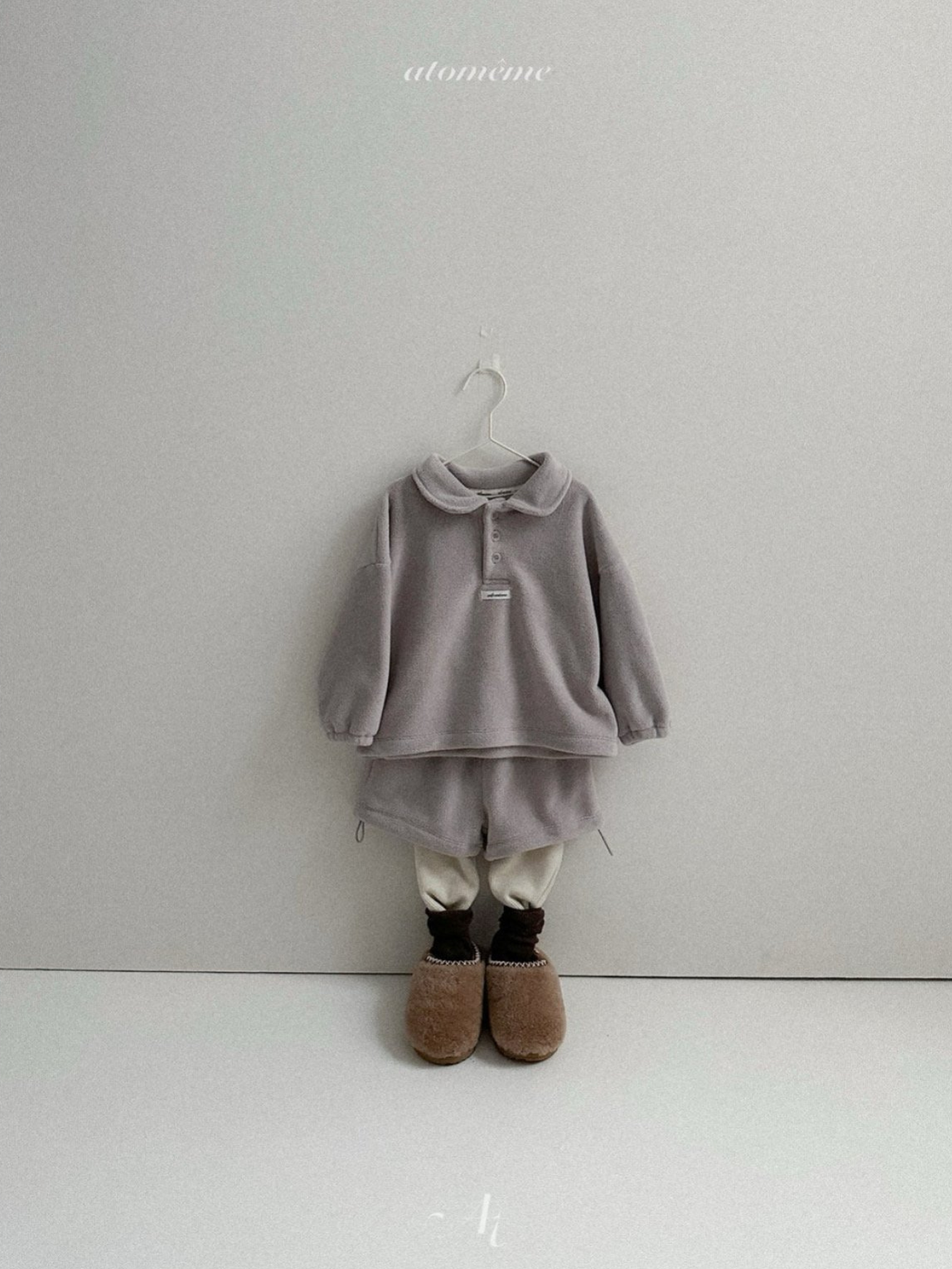 [atomeme] Snow Collar Tops