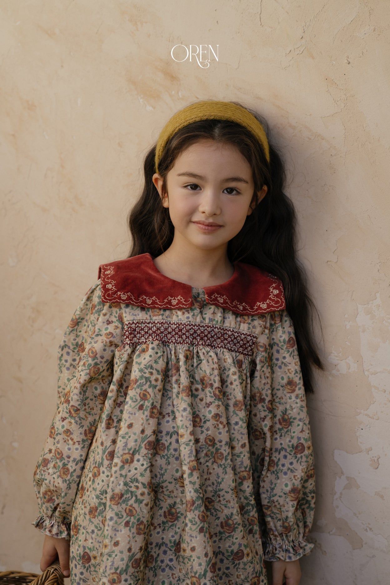 [OREN] Bonjour square collar dress