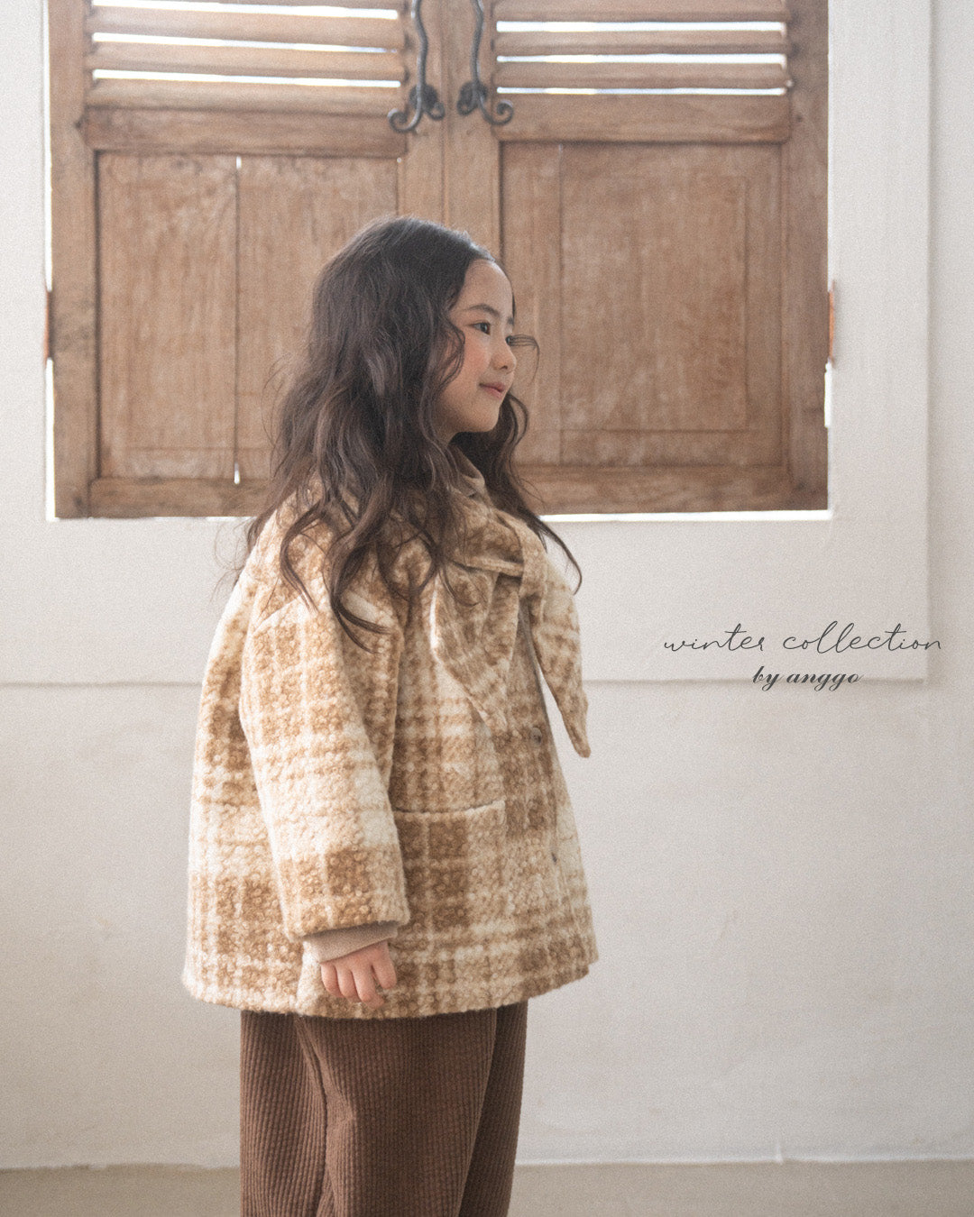 ［anggo］Financier check jacket