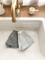 Momo check pants