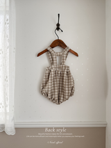 Crunch check suspender bloomer