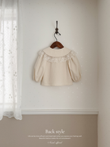 Anne collar blouse (cream)