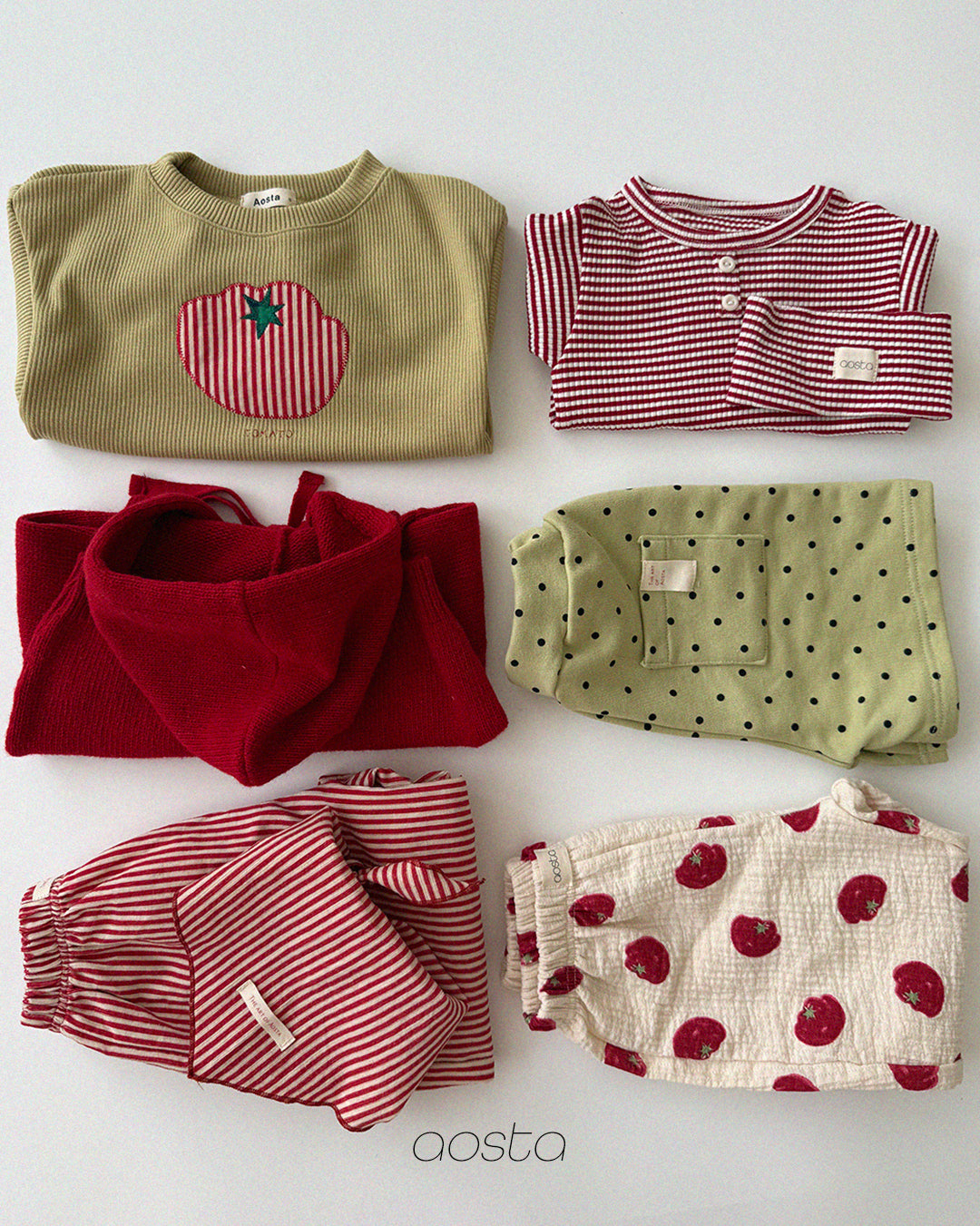 ［Aosta］Dot Tongtong Pants