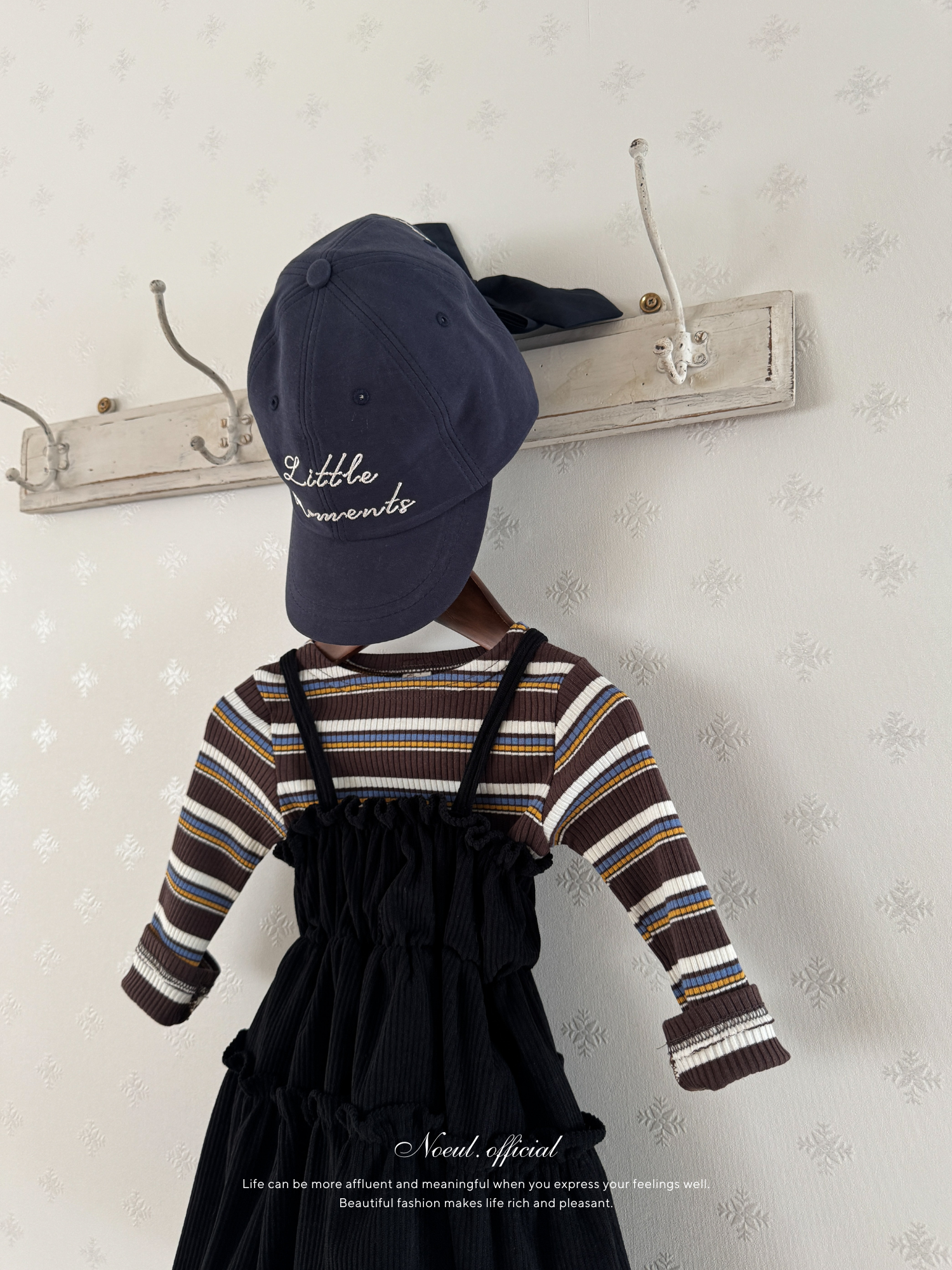 Multi stripe tee