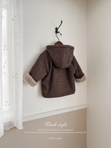 *Noeul.made* Brownie hood jumper