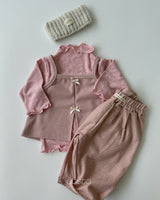 ［Aosta］Bibi Ribbon Vest
