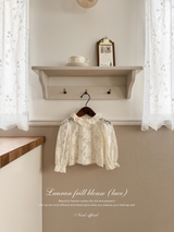 Lauran frill blouse (lace)