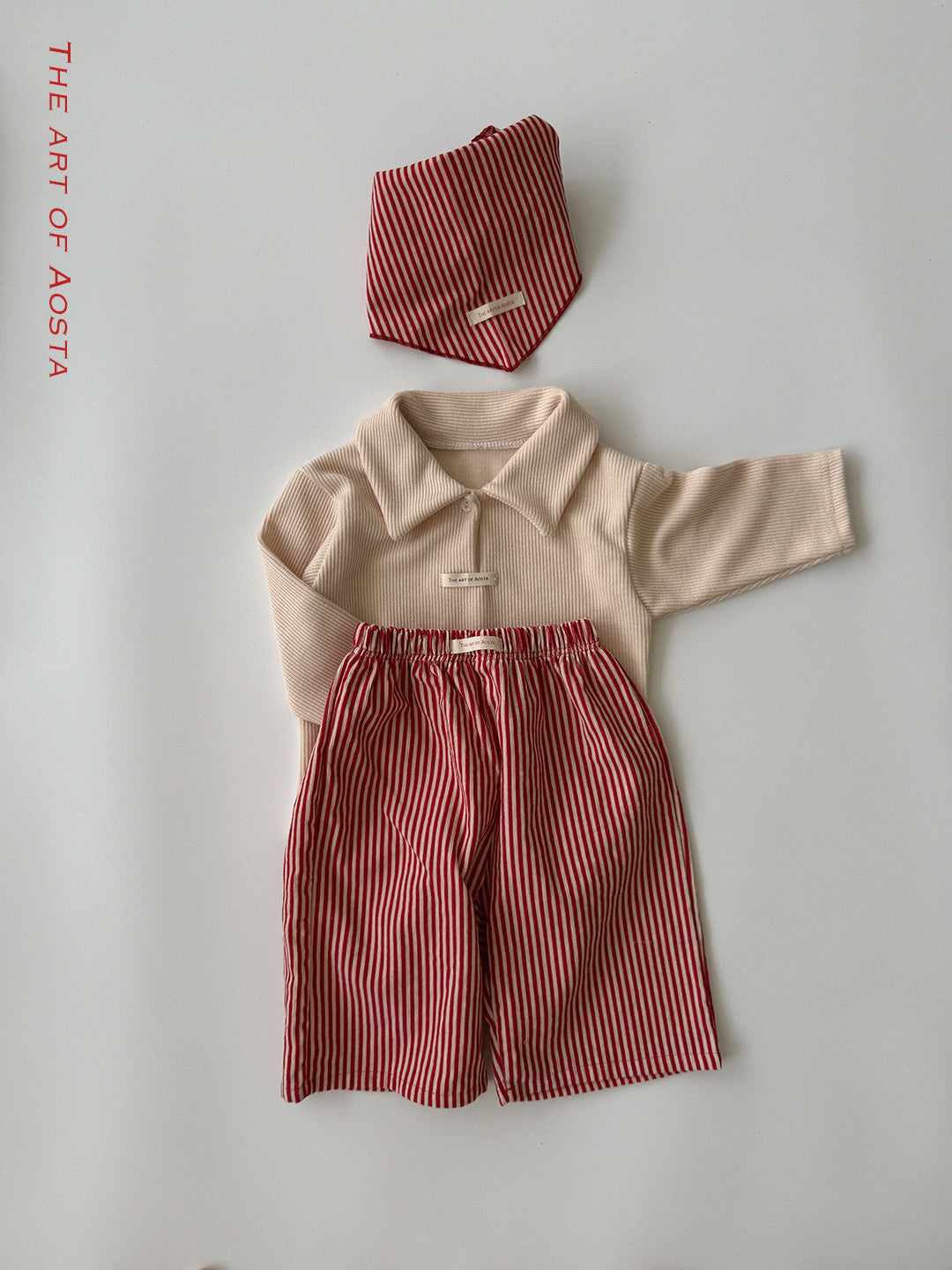 ［Aosta］Louis Stripe Pants