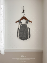 Petit lace suspender suit