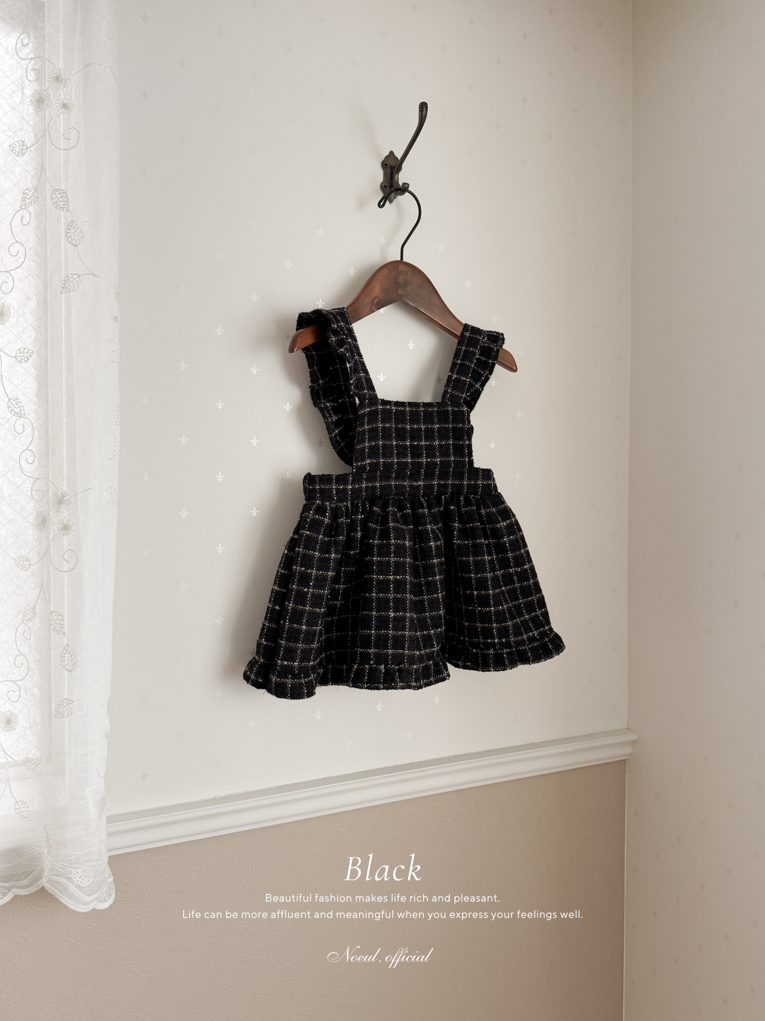 Boucle apron one-piece