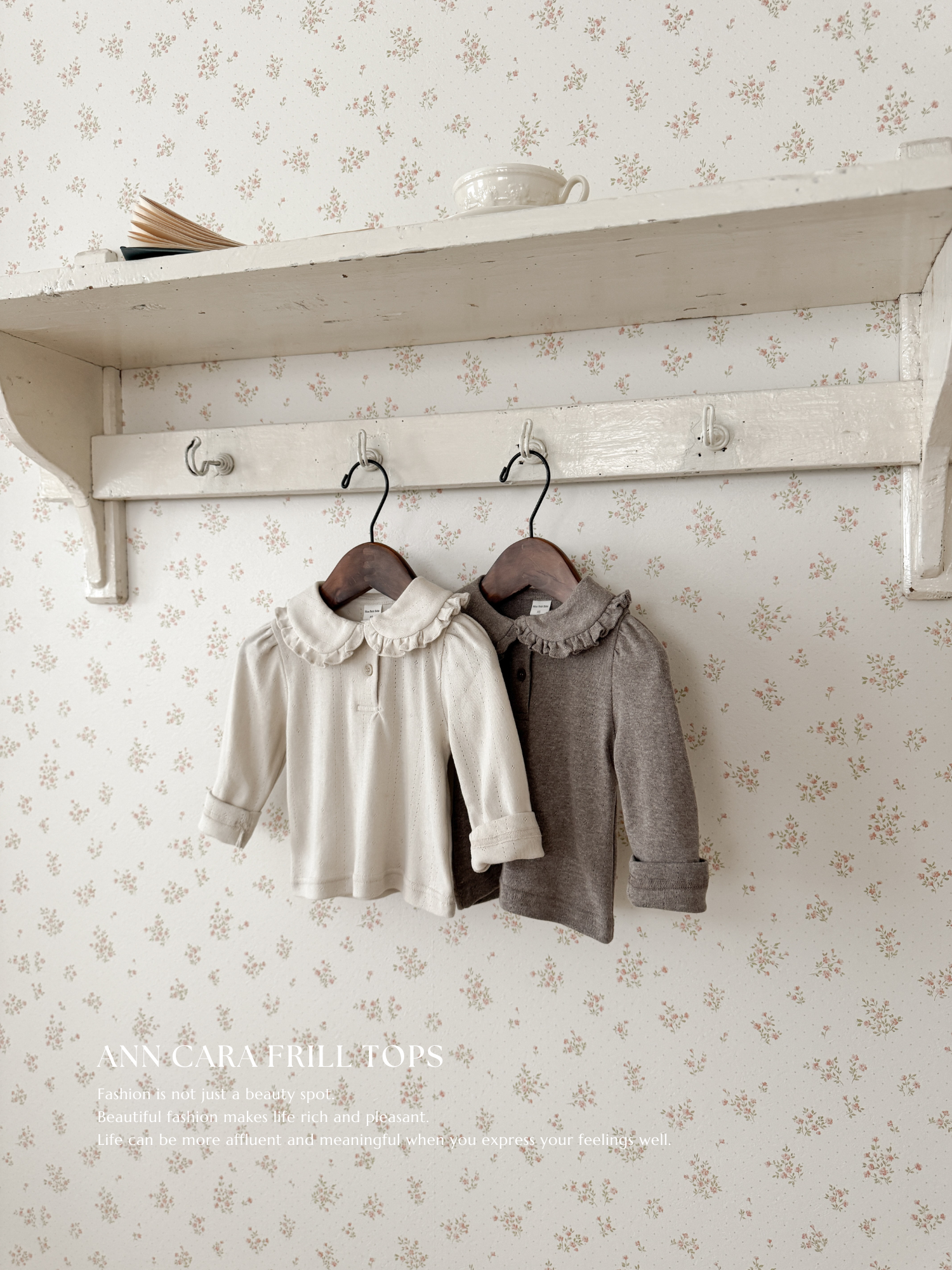 Ann cara frill tops