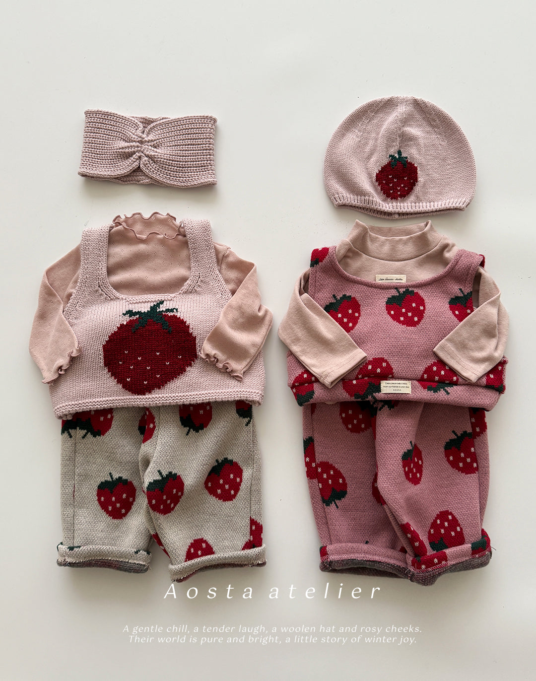 ［Aosta］Knit hairband