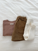 [atomeme] Winter Ribbed Leggings