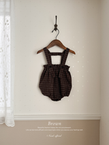 Naive check suspender bloomer