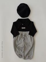 ［Aosta］Mulmul Collar Tee