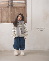 ［anggo］Pretzel stripe tops