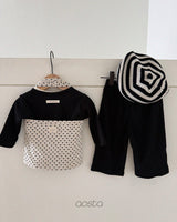 ［Aosta］Butter Button Tee