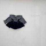 ［mimi market］Elly frill suspender skirt
