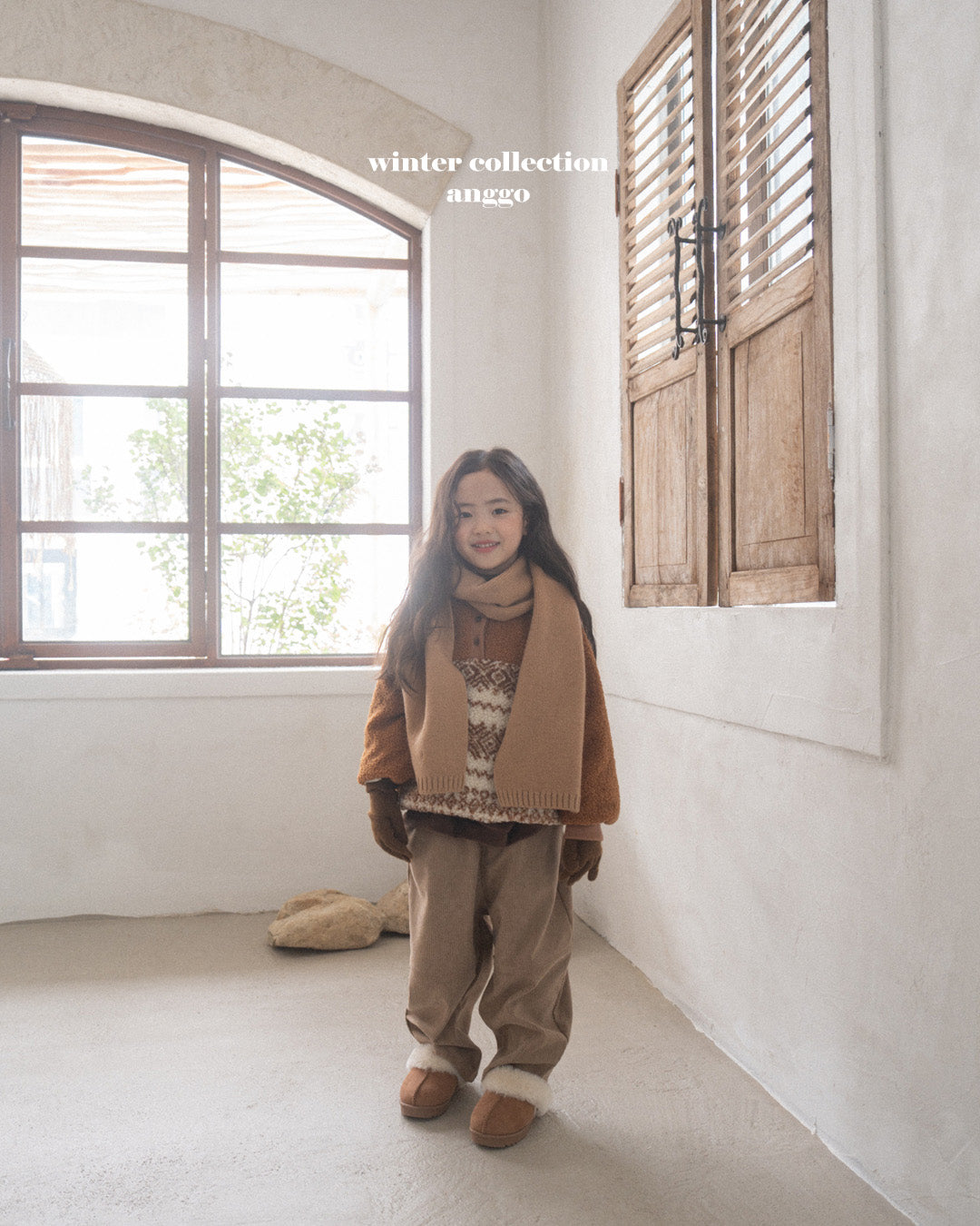 ［anggo］Anggo knit mitten