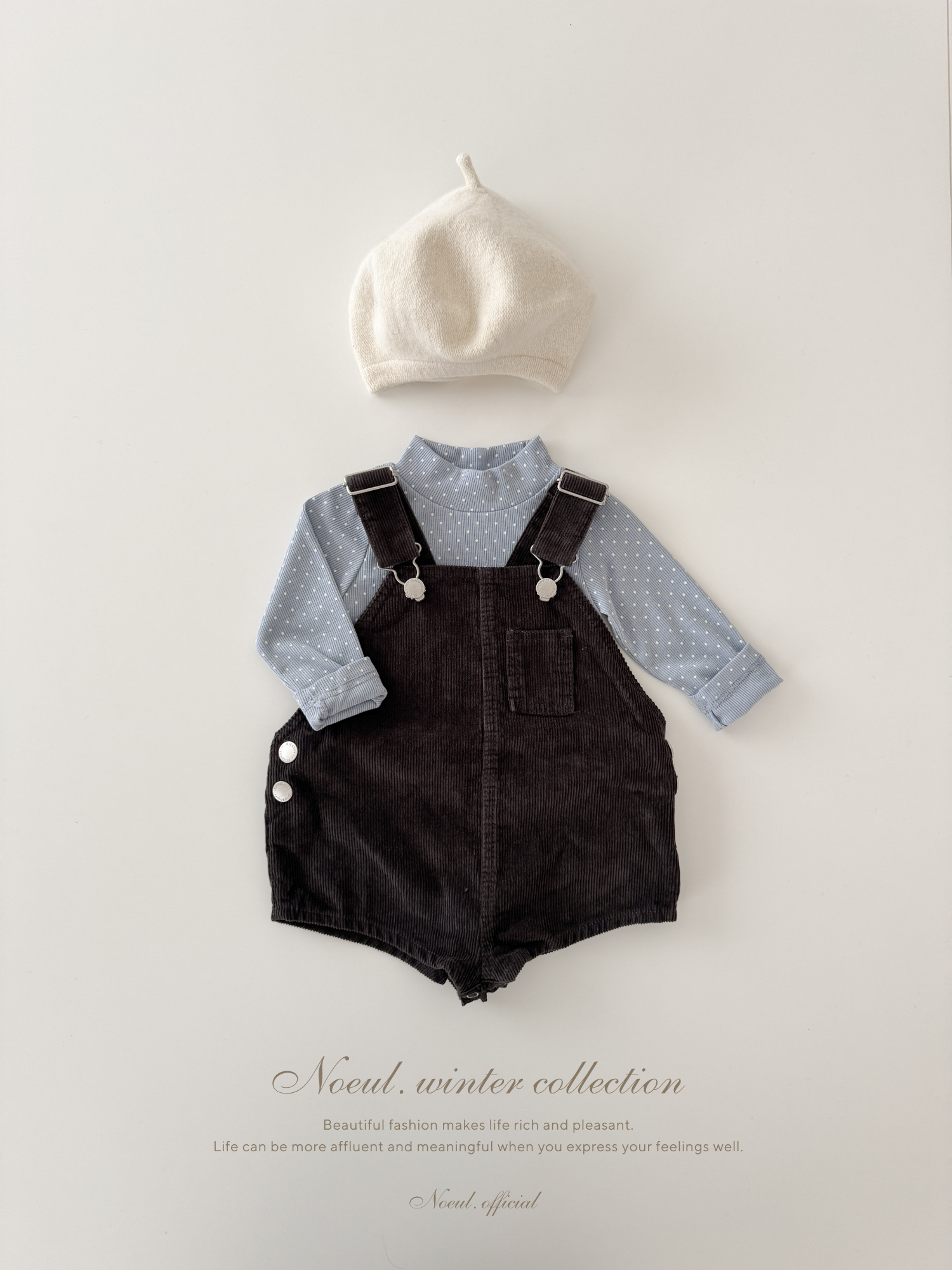 Dot bebe halfneck tops