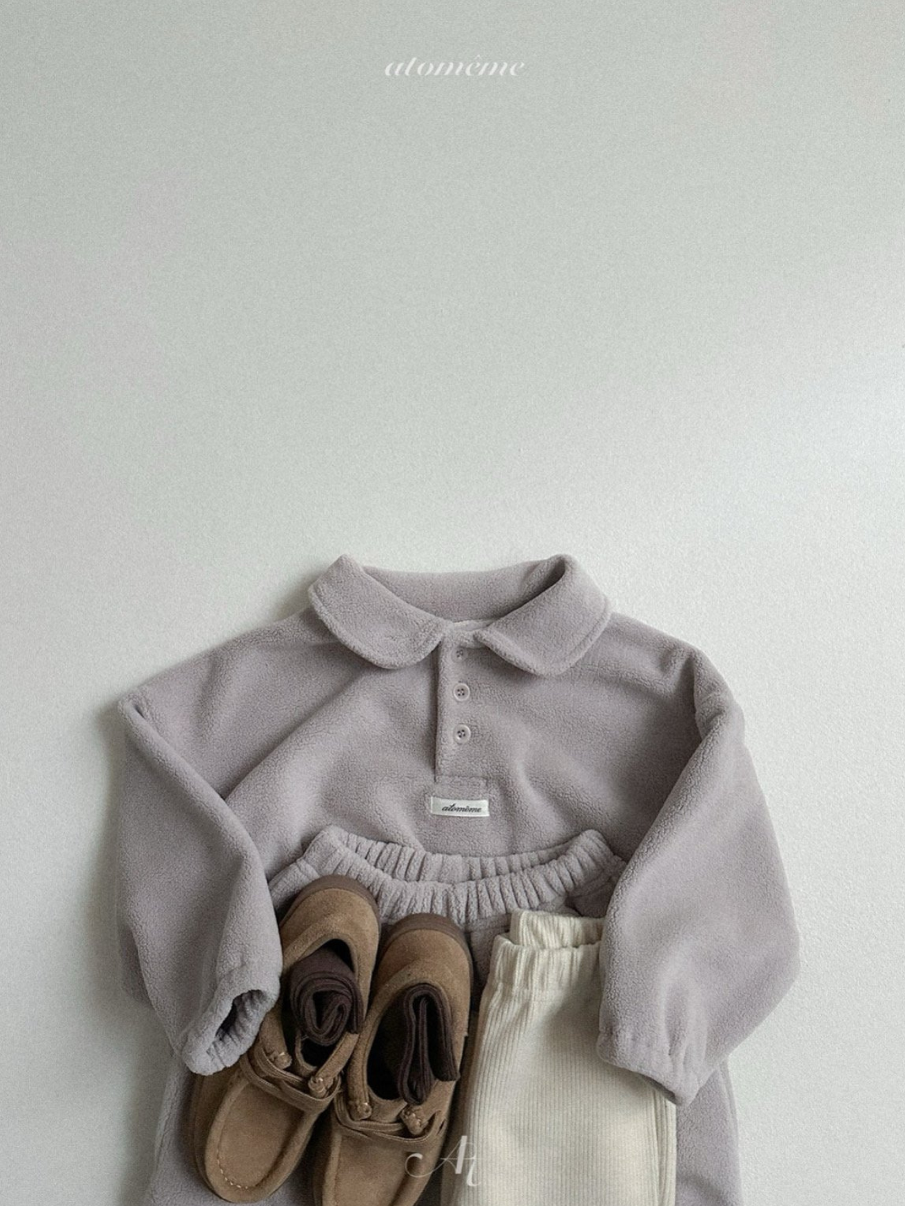 [atomeme] Snow Collar Tops