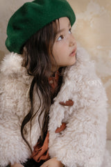 [OREN] Berni toggle fur jacket