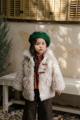 [OREN] Berni toggle fur jacket