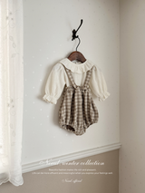 Crunch check suspender bloomer