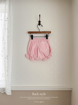 Heart corduroy frill bloomer