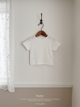 More eyelet tee