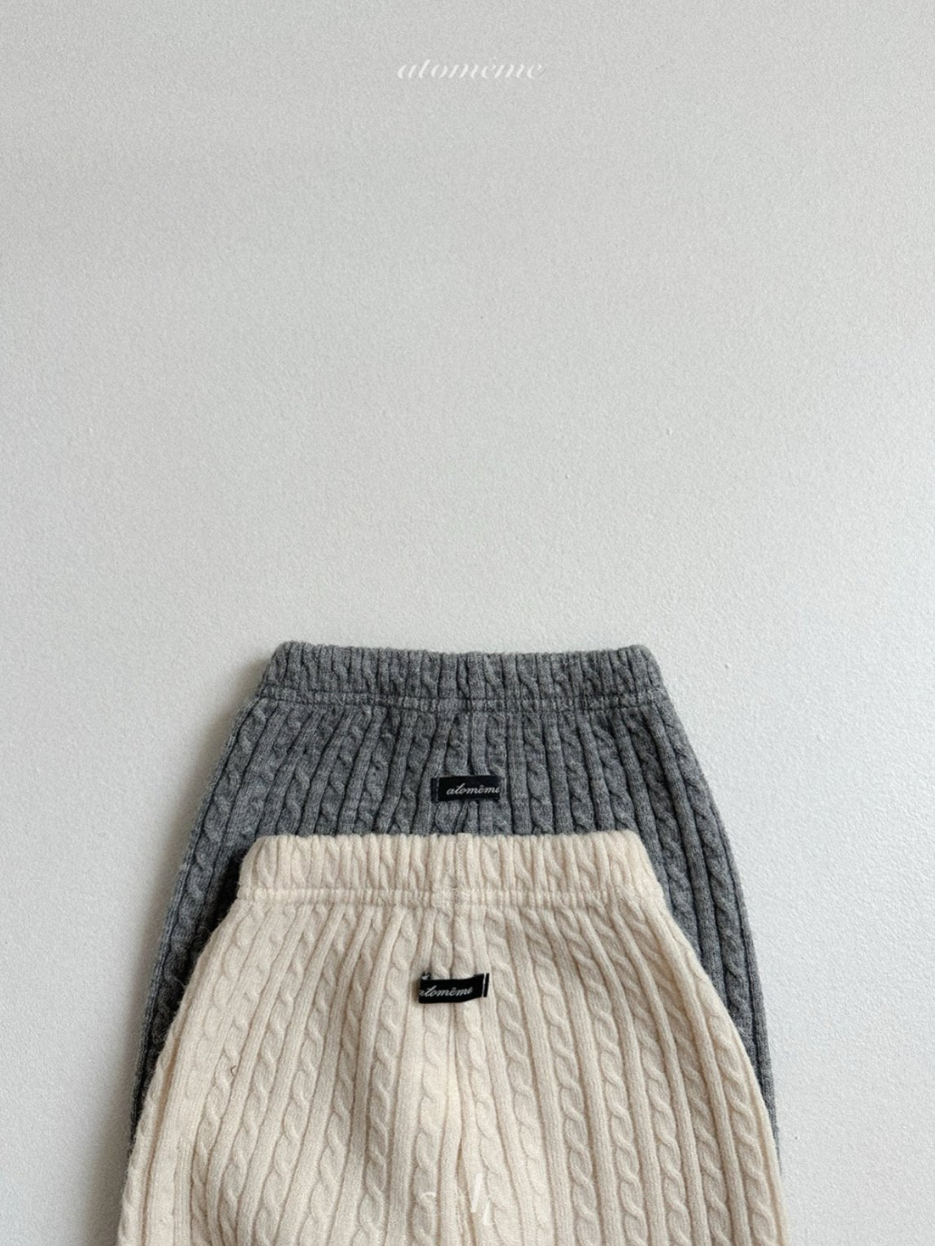 [atomeme] May Knit Pants