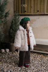[OREN] Berni toggle fur jacket