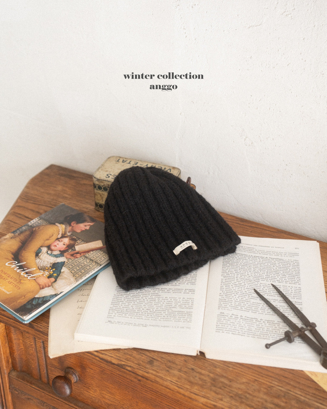 ［anggo］Plain beanie