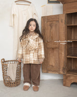 ［anggo］Financier check jacket