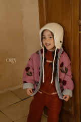 [OREN] Flip knit brim beanie