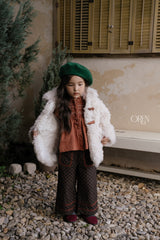[OREN] Berni toggle fur jacket