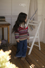 [OREN] Adeline multi wool knit