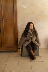 [OREN] Berni toggle fur jacket
