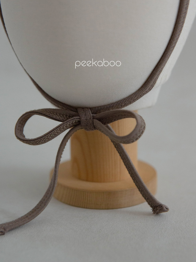 ［peekaboo］Latte bonnet