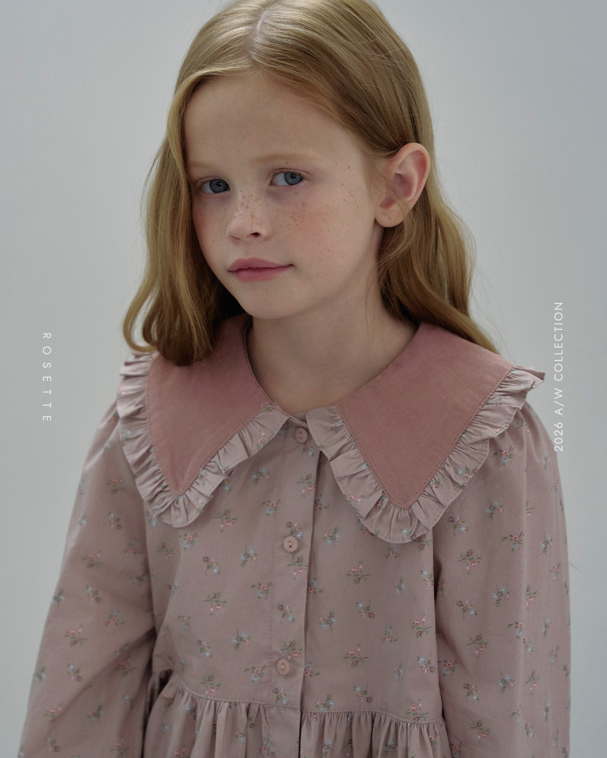 ［ROSETTE］Floral blouse