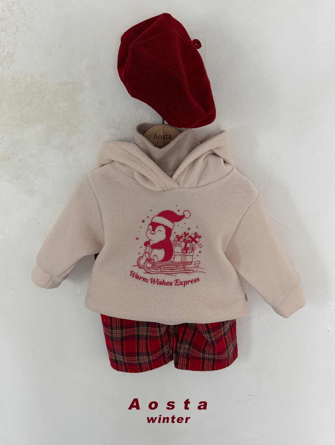 ［Aosta］Check pants