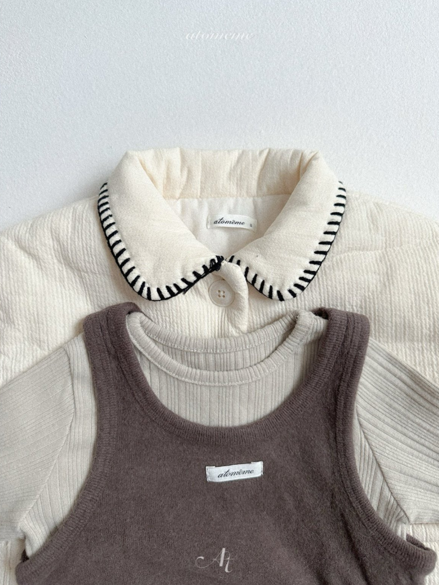 [atomeme] Winter Berry Overall