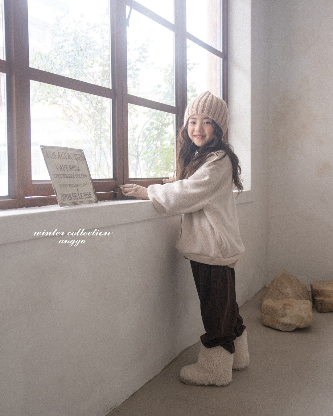 ［anggo］Plain beanie