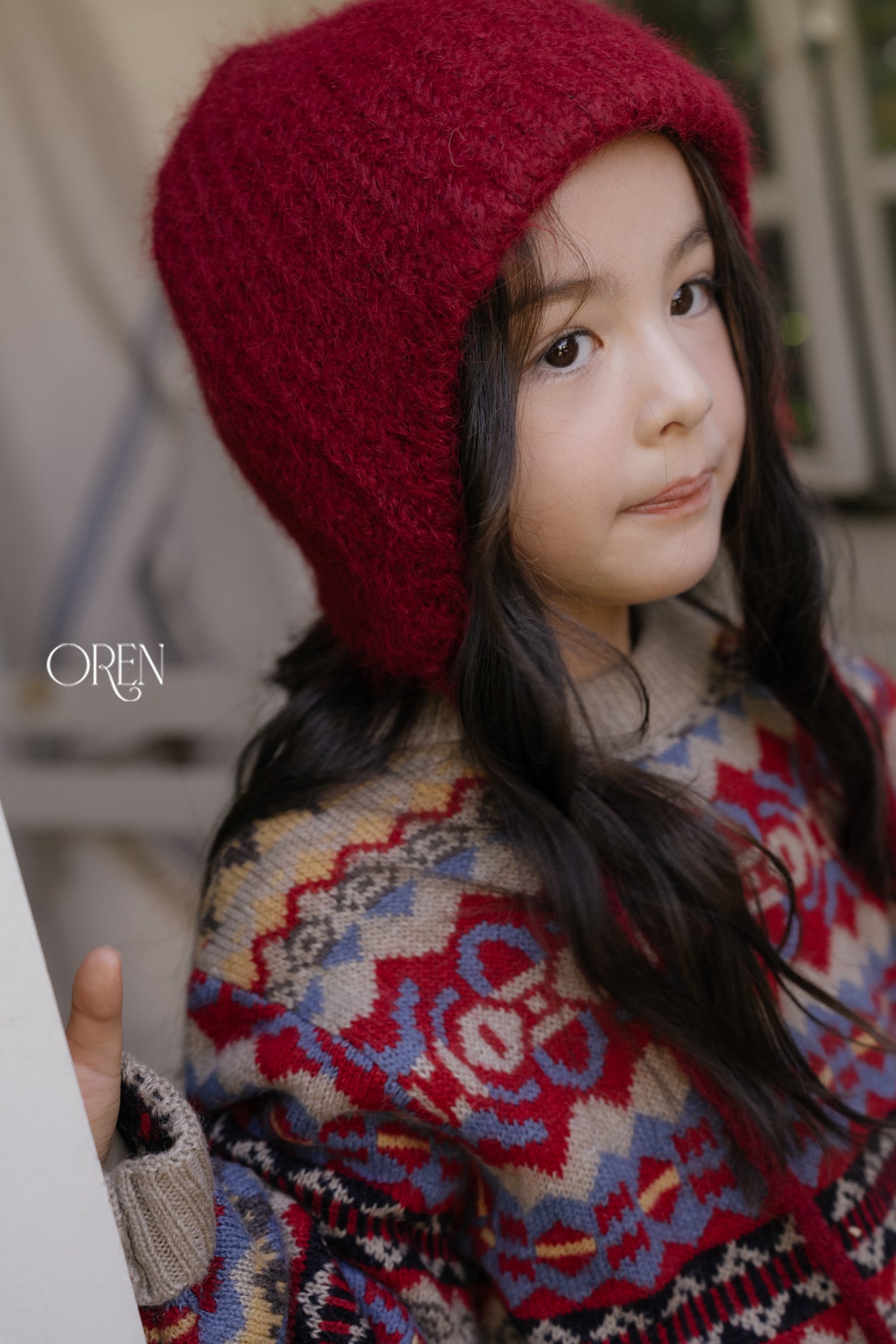 [OREN] Adeline multi wool knit