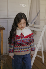 [OREN] Adeline multi wool knit