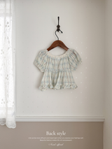 Maybe ribbon puff blouse