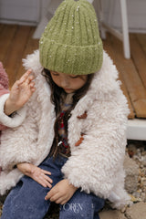 [OREN] Berni toggle fur jacket